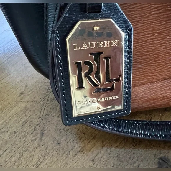 Brown/black shoulder bag. - Picture 12 of 12